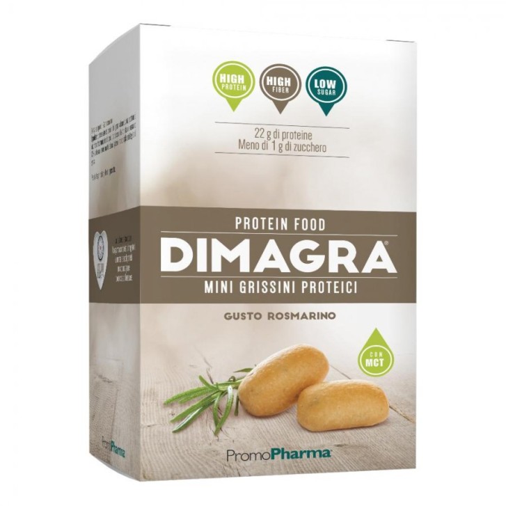 Dimagra Mini Grissini al Rosmarino Proteici 4x50grammi