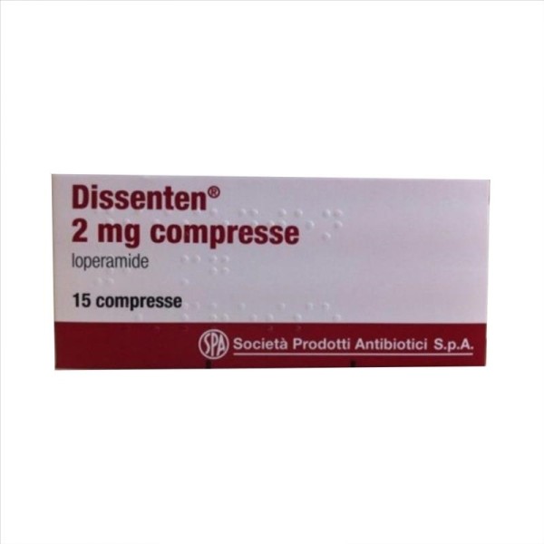 Dissenten Antidiarrea 2mg 10 compresse