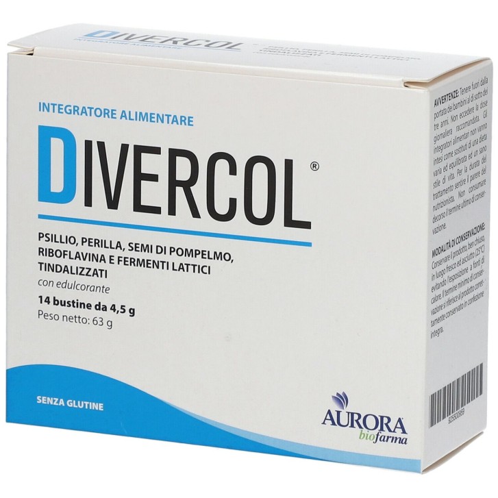 Divercol 14 Bustine - Integratore Benessere Intestinale