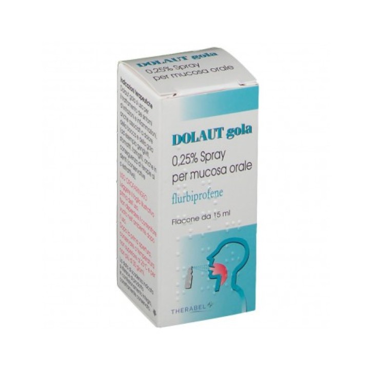 Dolaut Gola 0,25% Spray per Mucosa Orale 15 ml