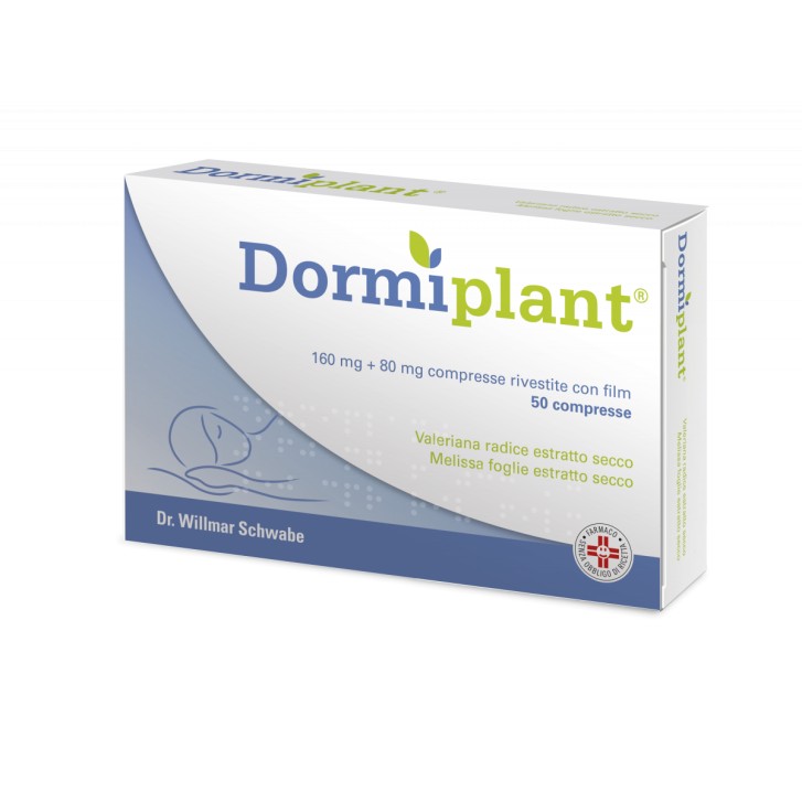 Schwabe Dormiplant per il Sonno 160 + 80 mg 50 Compresse 