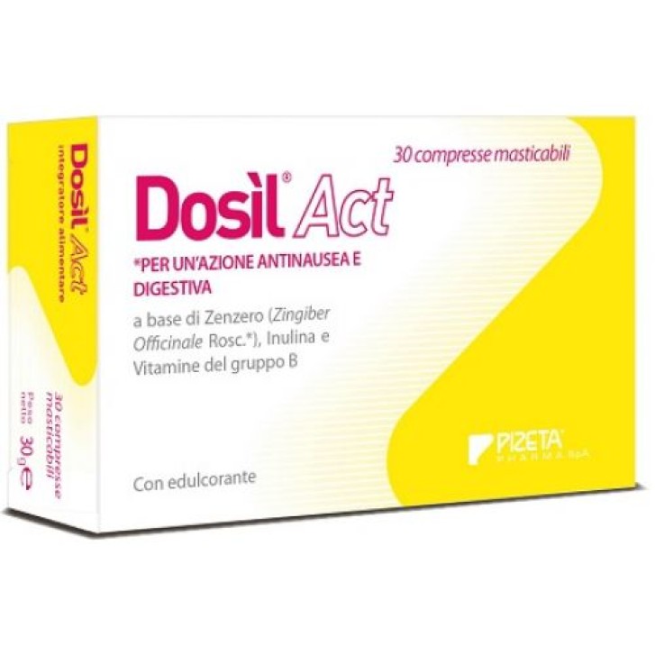 Dosil Act 30 compresse masticabili - Integratore Antinausea