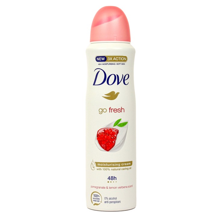 Dove Deo Deodorante Go Fresh 48h 150 ml
