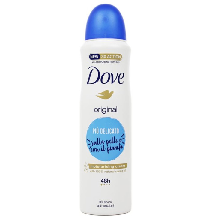 Dove Deo Deodorante Spray Delicato Original 150 ml