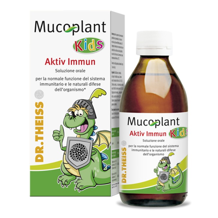 Dr. Theiss Mucoplant Aktiv Immun Kids 200 ml - Integratore Difese Immunitarie Bambini