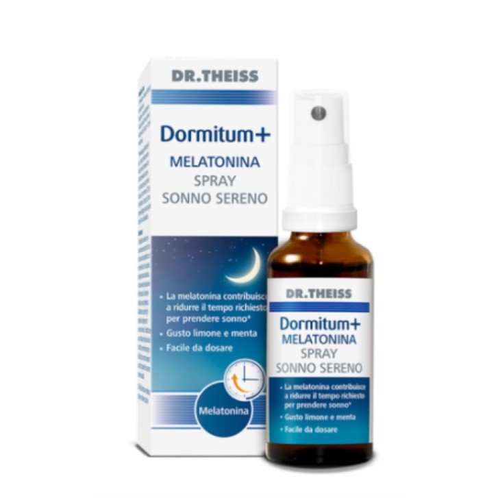 Dr. Teiss Dormitum + Melatonina Spray 30 ml - Integratore Sonno