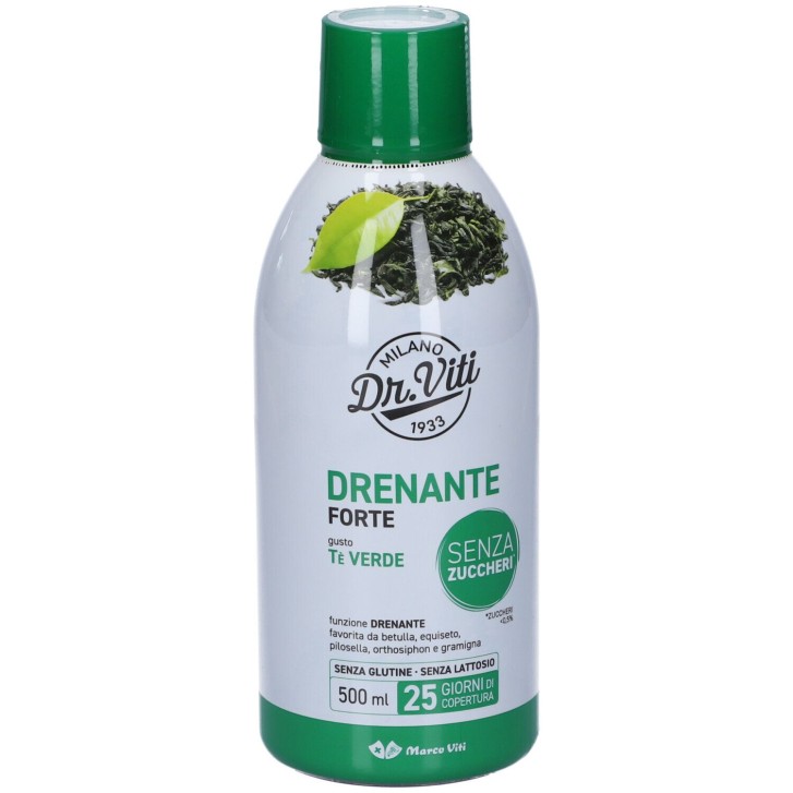 Dr. Viti Drenante T&egrave; Verde 500 ml - Integratore Drenante
