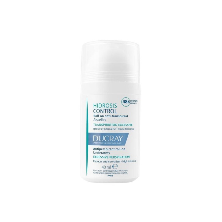 Ducray Hidrosis Control Deodorante Roll On 40 ml