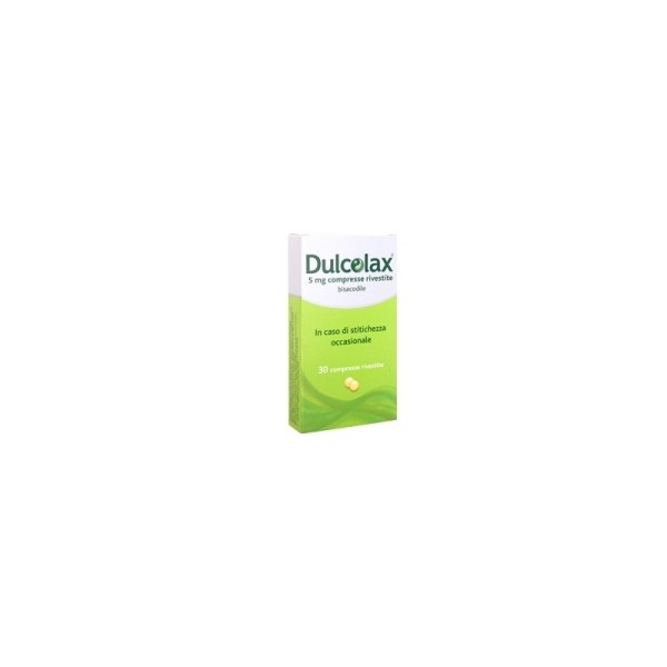 Dulcolax 5 mg 30 Compresse per la Stitichezza Occasionale