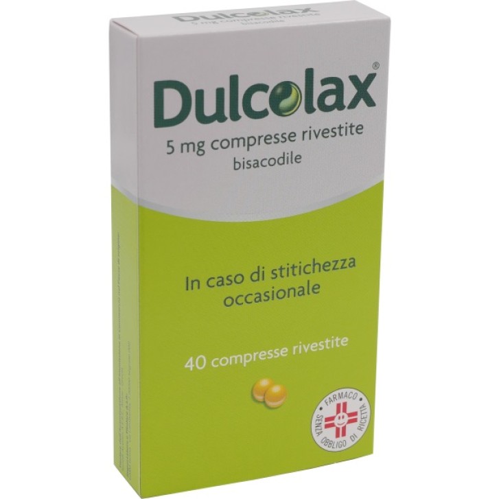 Dulcolax 5 mg 40 compresse per la Stitichezza Occasionale