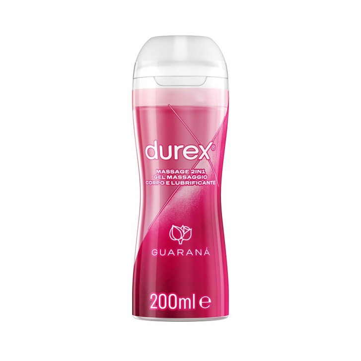 Durex Massage Gel Lubrificante 2in1 Guarana' 200 ml