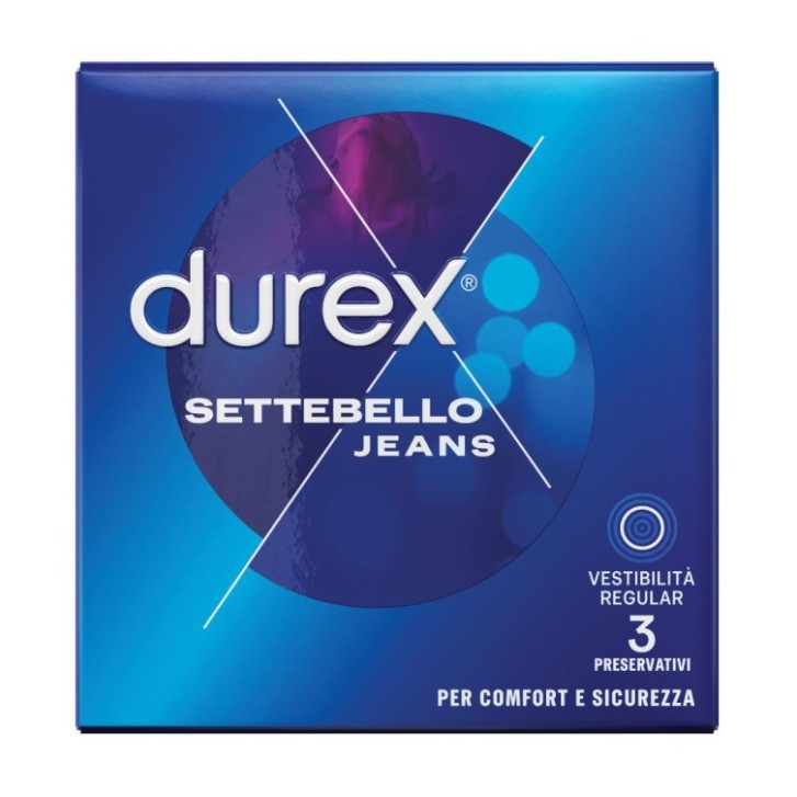 Durex Settebello Jeans Profilattici 3 pezzi