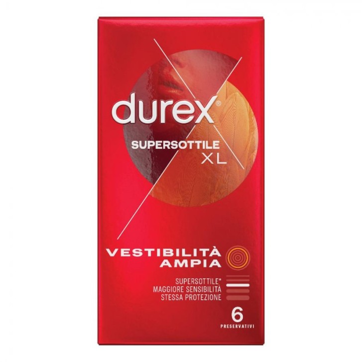 Durex Supersottile XL 6 Profilattici