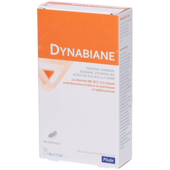 Dynabiane 60 capsule - Integratore contro la Stanchezza e l'Affaticamento