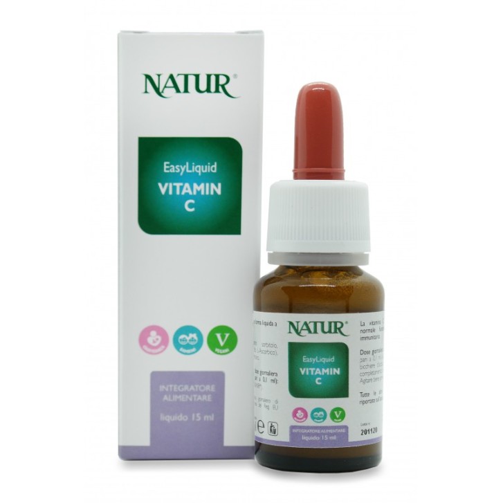 Natur Easy Liquid Vitamin C 15 ml - Integratore Alimentare