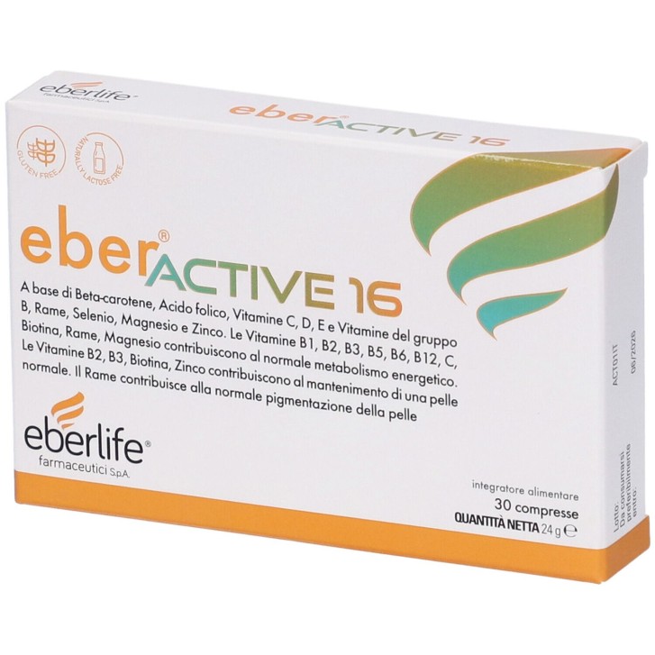 Eber Active 16 30 compresse - Integratore Alimentare