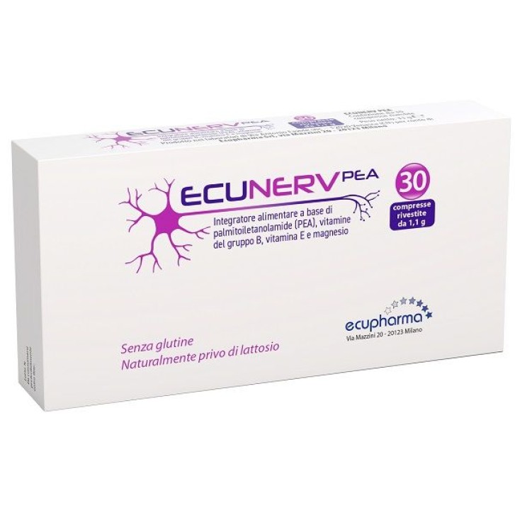 Ecunerv Pea 30 compresse - Integratore Benessere Sistema Nervoso