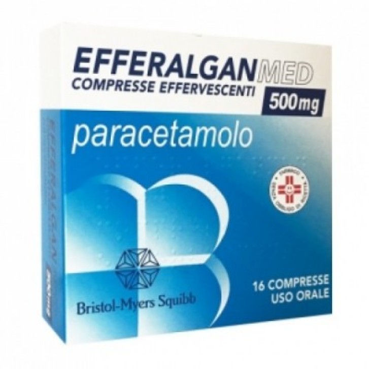 Efferalganmed 500 mg Paracetamolo 16 Compresse Effervescenti