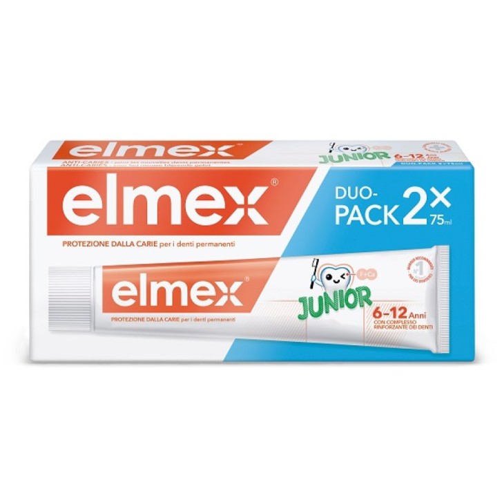 Elmex Junior Dentifricio 2x75ml