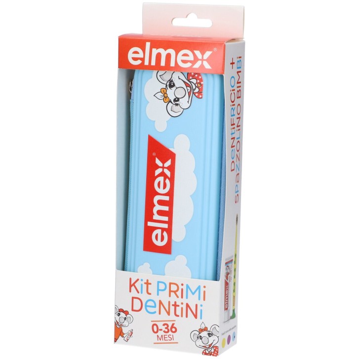 Elmex Kit Primi Dentini 0-36 Mesi con Dentifricio e Spazzolino