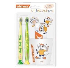 Elmex Kids Kit 2 Spazzolini + Tazza + Dentifricio