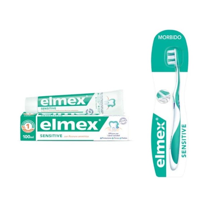 Elmex Sensitive Professional Dentifricio + Spazzolino Morbido