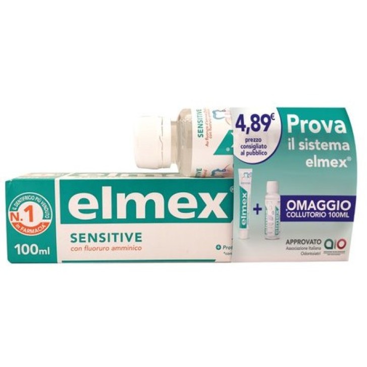 Elmex Sensitive Special Pack Dentifricio 100 ml + Collutorio 100 ml