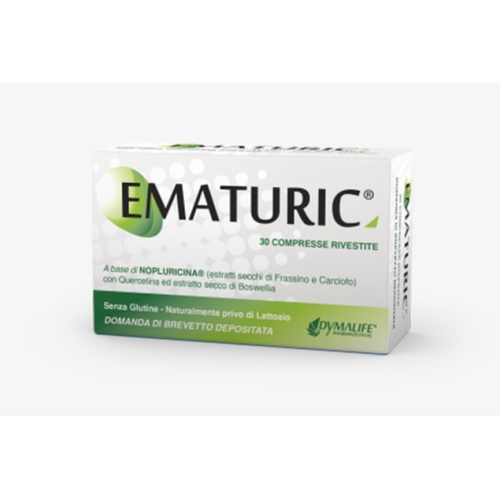 Ematuric 30 Compresse - Integratore Benessere Vie Urinarie