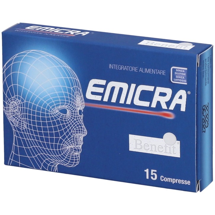 Emicra 15 compresse - Integratore Benessere Nervoso