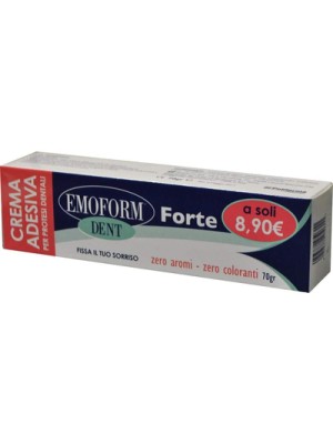 Emoform Dent Forte Crema Adesiva per Protesi Dentali 70 grammi