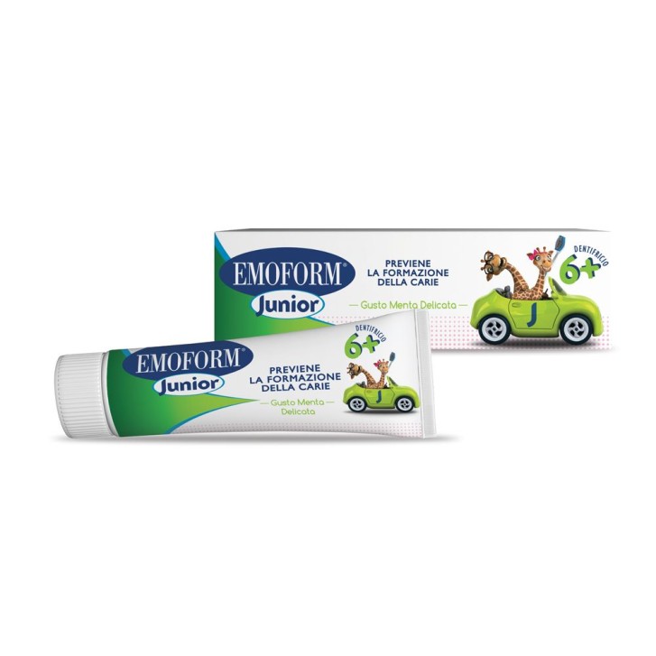 Emoform Junior 6+ Dentifricio Gusto Menta Delicato 75 ml