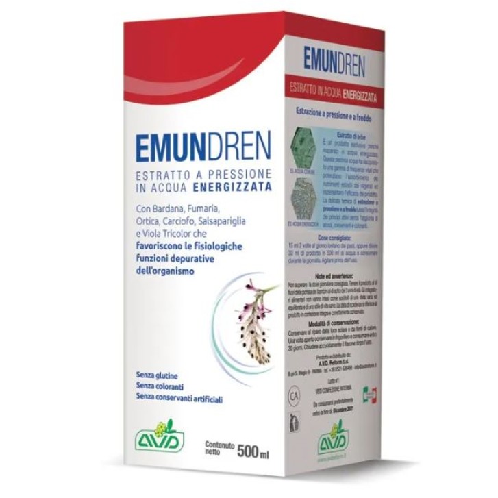 Emundren Bevanda 500 ml - Integratore Depurativo