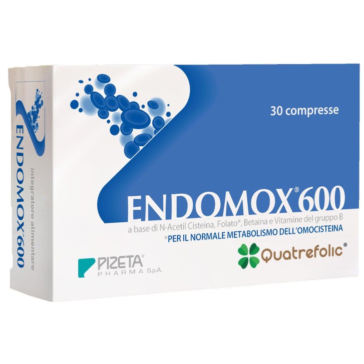 Endomox 600 30 Compresse - Integratore Alimentare