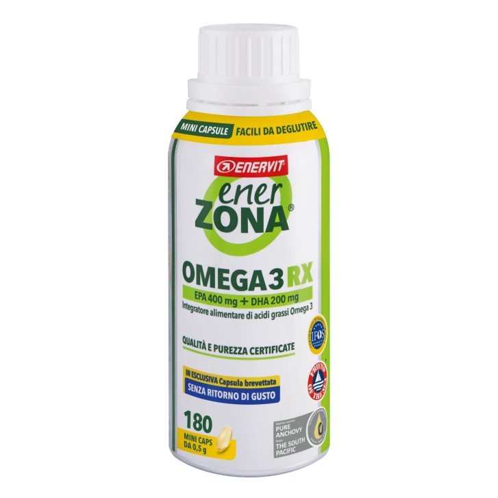 Enerzona Omega 3 Rx 180 capsule - Integratore Acidi Grassi Omega 3