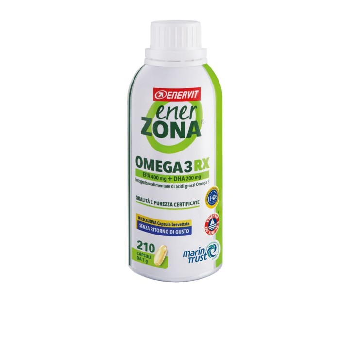 Enerzona Omega 3 Rx 210 capsule - Integratore Acidi Grassi Omega 3