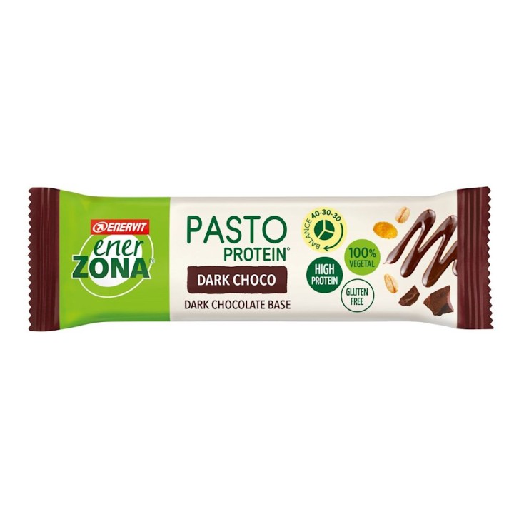 Enervit Enerzona Pasto Protein Dark Chocolate Barretta Da 55 grammi