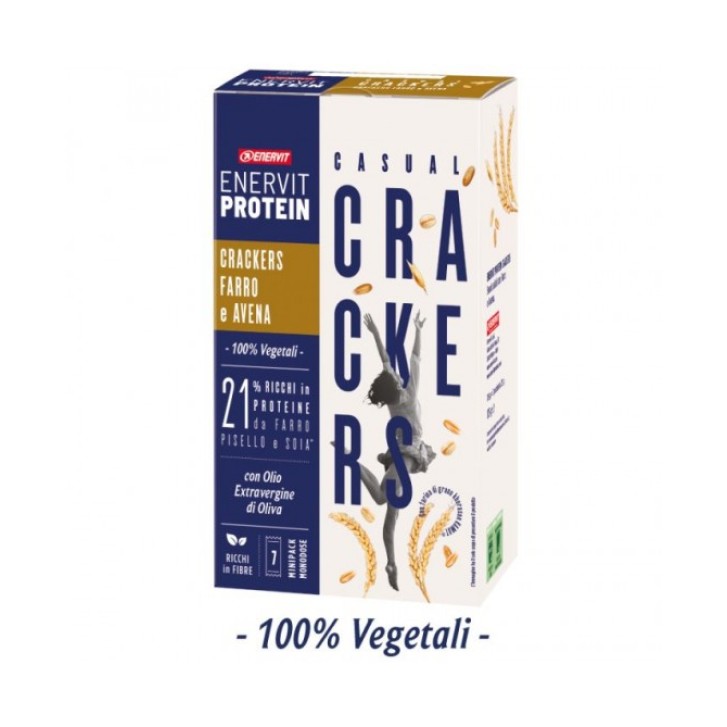 Enervit Protein Crackers Farro e Avena 175 grammi