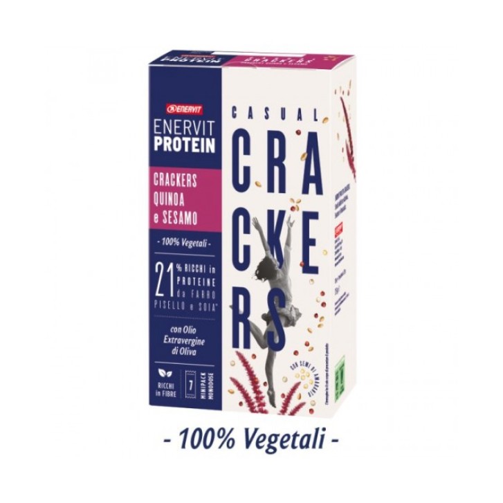 Enervit Protein Crackers Quinoa e Sesamo 200 grammi