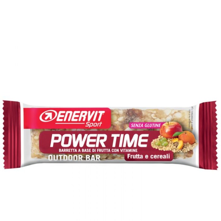 Enervit Power Time Barretta Energetica Frutta e Cereali 27 grammi