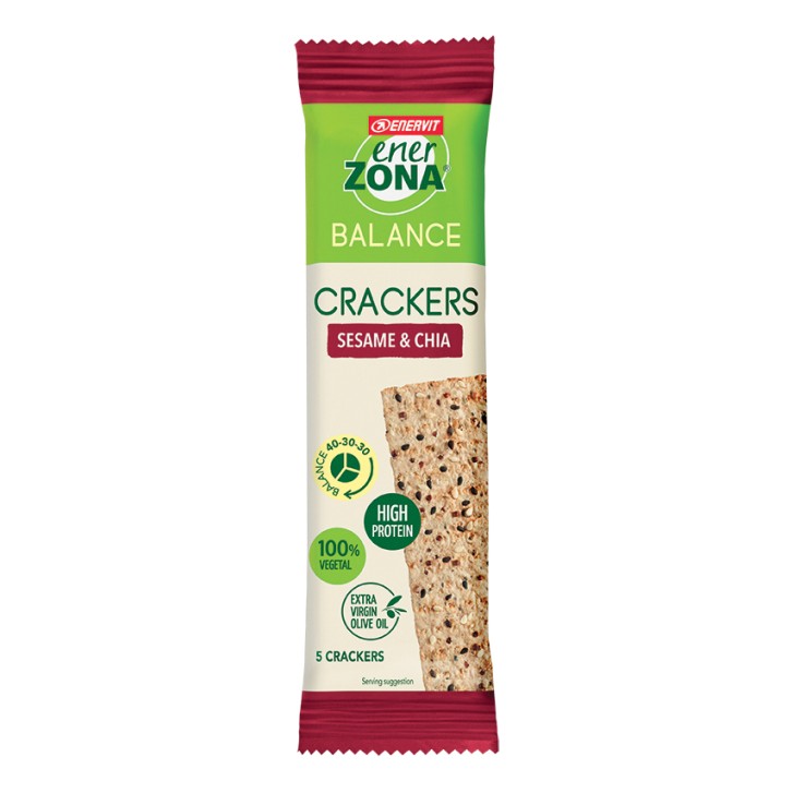 Enerzona Cracker Sesamo & Chia 25 grammi
