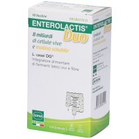 Enterolactis Duo 10 bustine - Integratore Fermenti Lattici Vivi