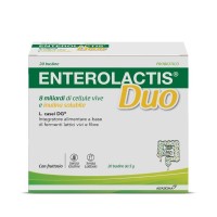 Enterolactis Duo 20 Bustine - Integratore per Equilibrio della Flora Intestinale