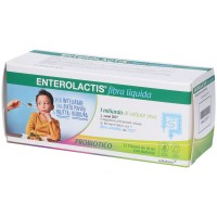 Enterolactis Fibra Liquida Bevibile 12 flaconcini - Integratore Probiotico