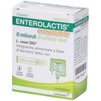 Enterolactis 12 bustine orosolubili - Integratore Fermenti Lattici Vivi