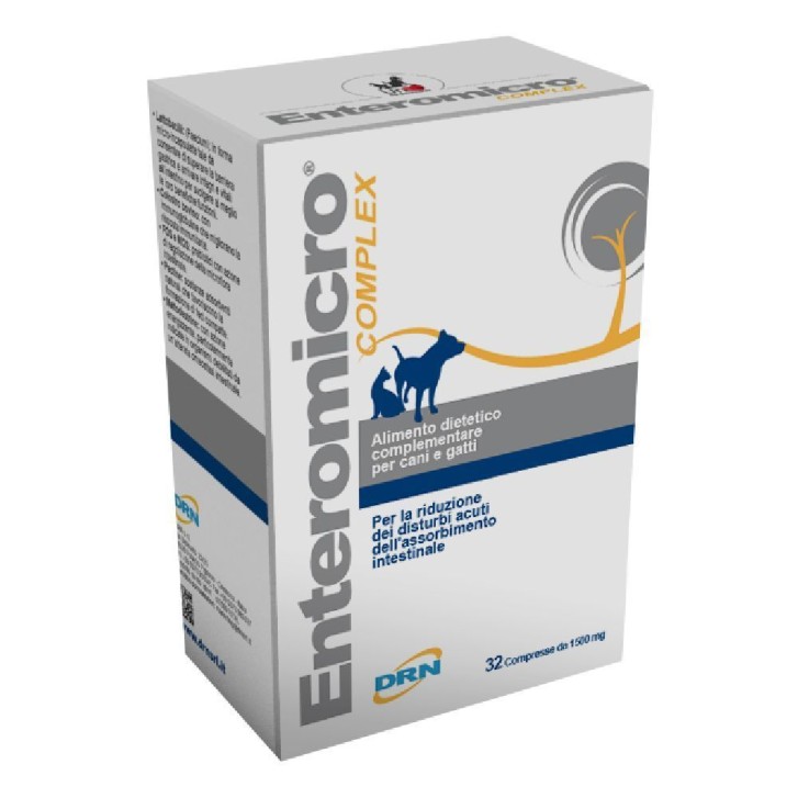 Enteromicro Complex 32 Compresse per Cani e Gatti