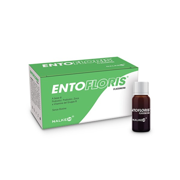 Entofloris 10 Flaconcini - Integratore Alimentare Probiotico
