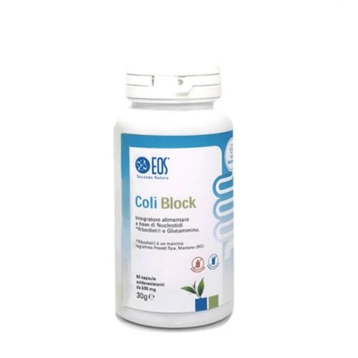 EOS Coli Block 60 Capsule - Integratore Benessere Intestinale