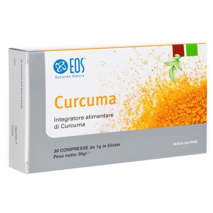 Eos Curcuma 30 Compresse - Integratore per la Funzione Digestiva