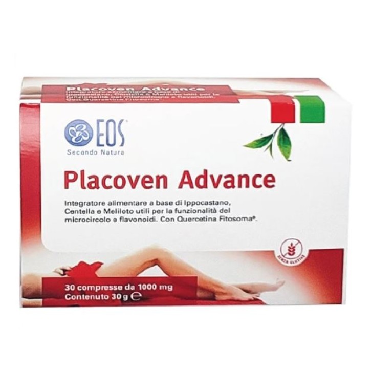 EOS Placoven Advance 30 Compresse - Integratore per il Microcircolo