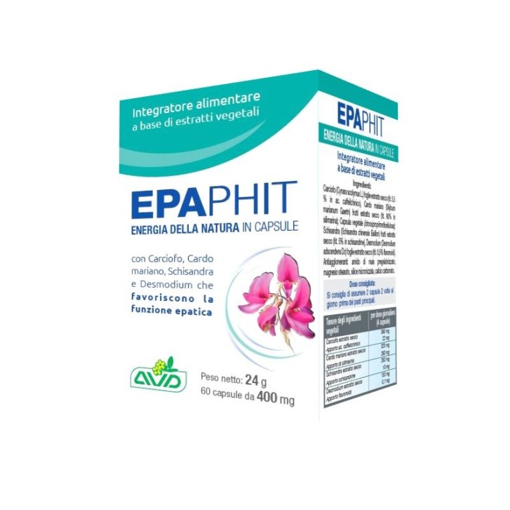Epaphit 60 Capsule - Integratore Funzionalita' Epatica